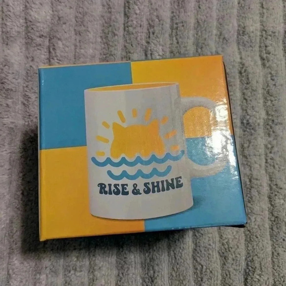 Purrfect‎ Cat Ceramic Mug Rise & Shine Sunshine  NIB - Picture 4 of 4